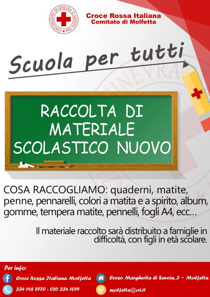 Locandina "Scuola per tutti" 